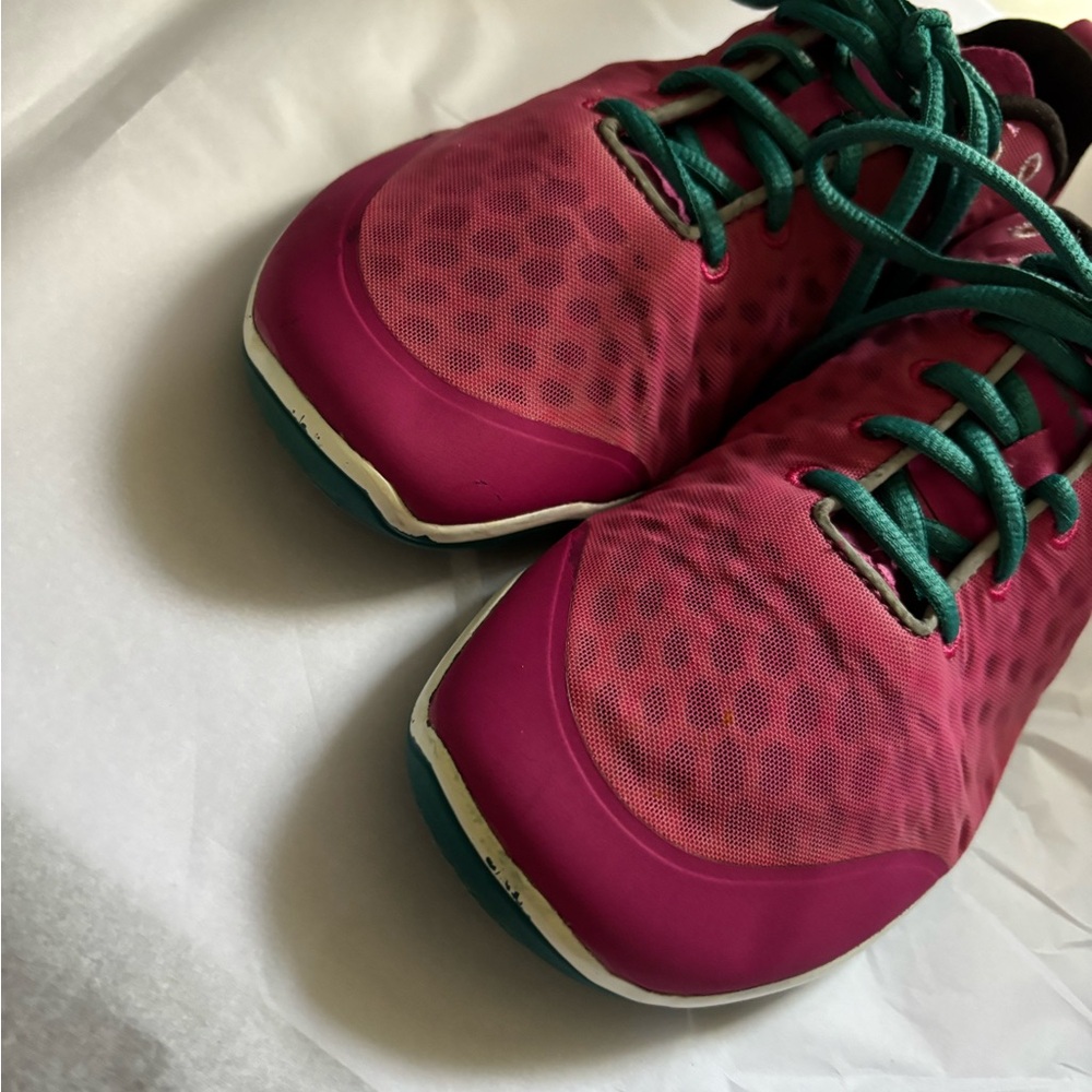 2/$40 Vivo Barefoot Pink and Teal Athletic Shoes - Picture 9 of 10